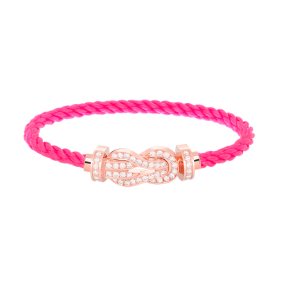 [Shinejoy]CHANCE LARGE 8 FIGURE BUCKLE FULL DIAMOND BRACELET Shinejoy GOLD