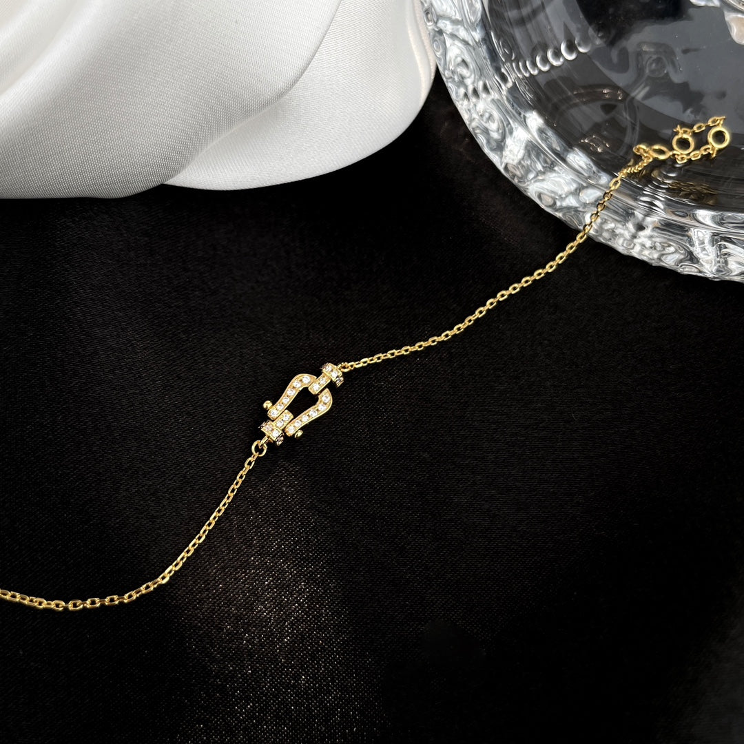 [Shinejoy]FORCE 10 FULL DIAMOND BUCKLE CHAIN LINK MINI MODEL