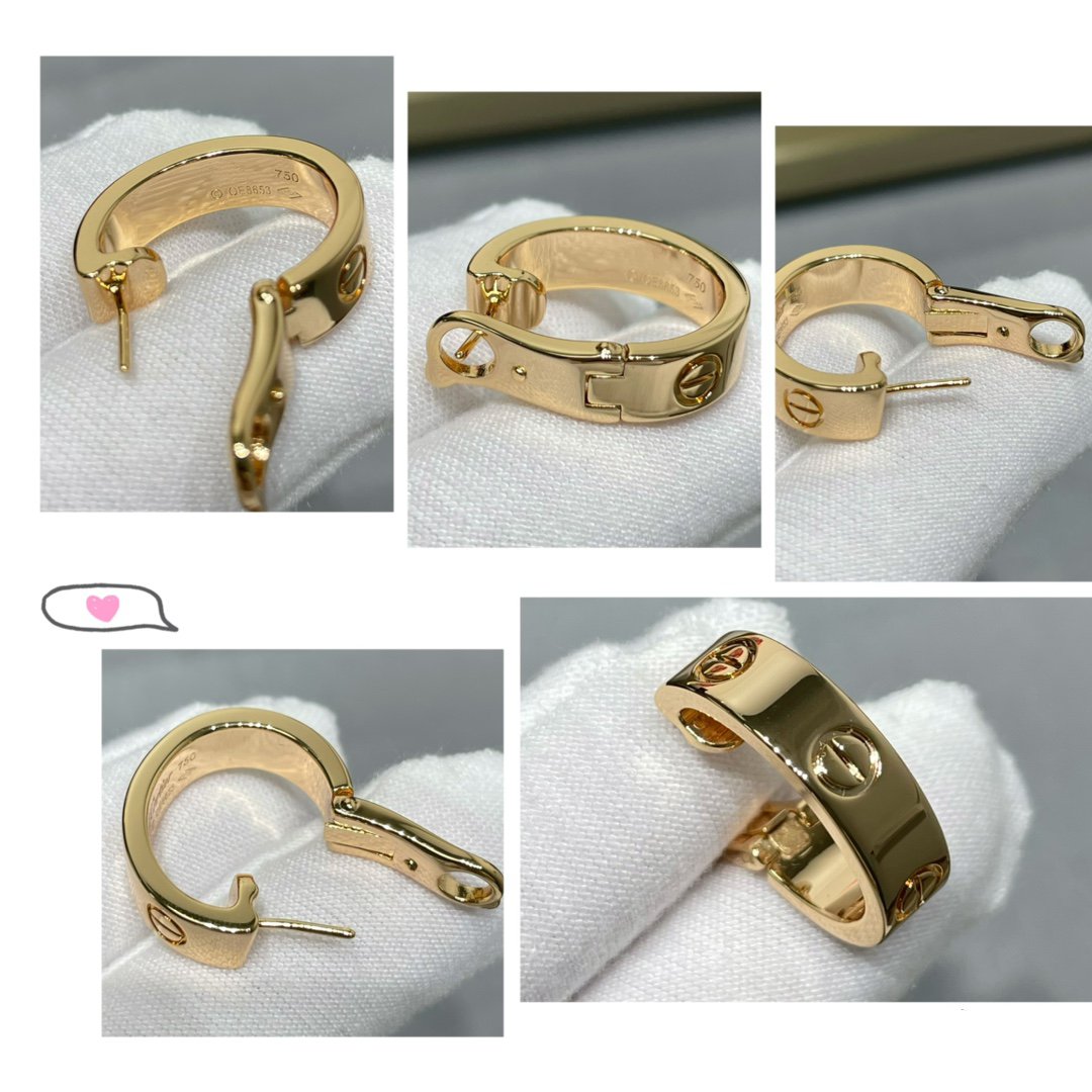 [Shinejoy]LOVE 5.5MM EARRINGS