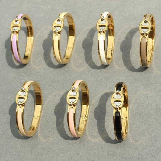 [Shinejoy]CLIC CHAINE GOLD BRACELET