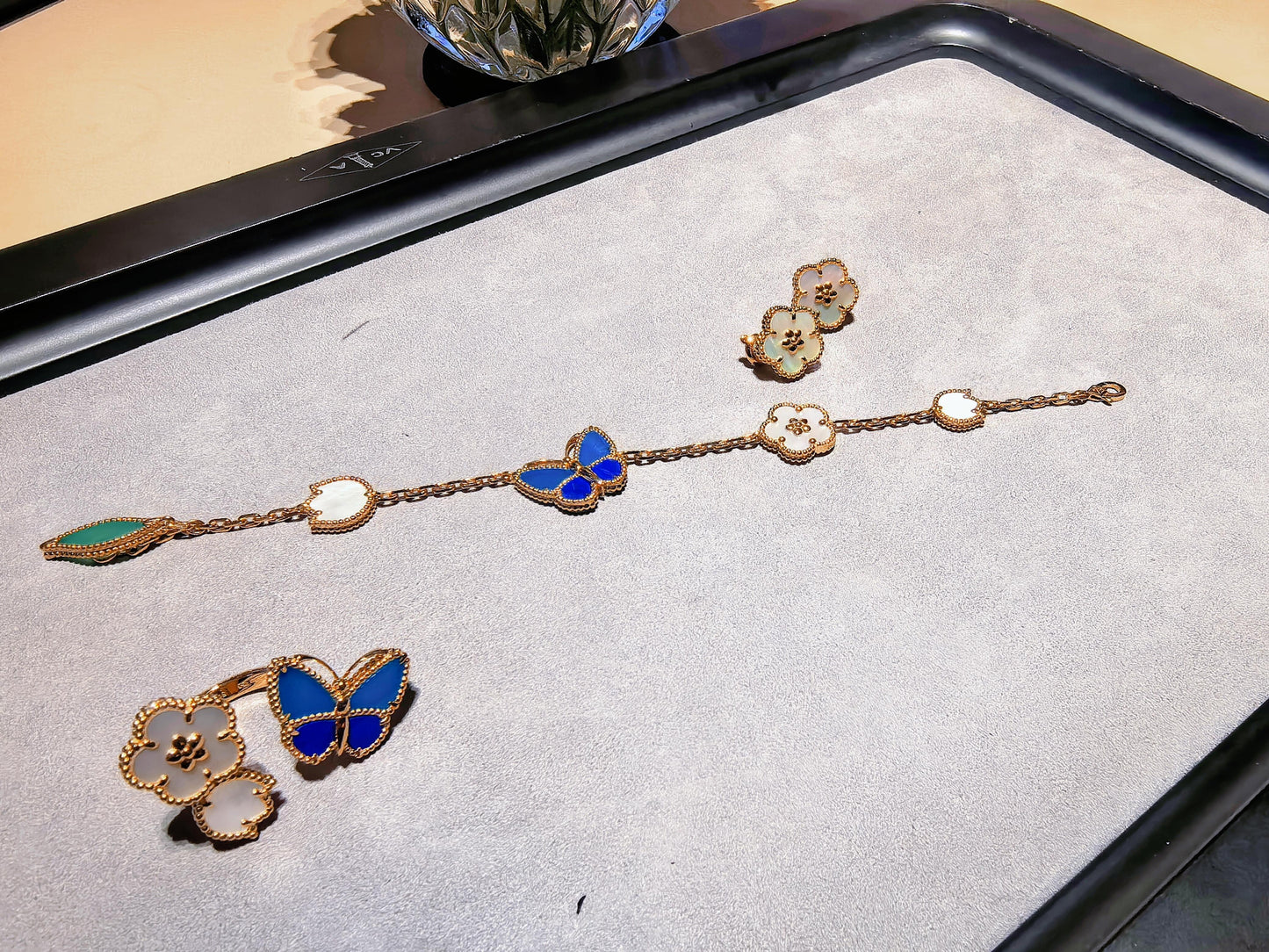 [Shinejoy]2026 NEW SPRING LUCKY 5 MOTIF BRACELET