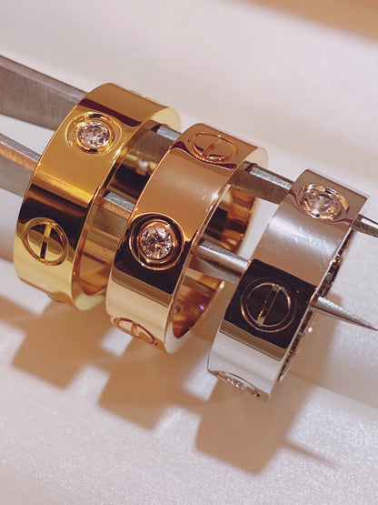 [Shinejoy]Three-Diamond Ring