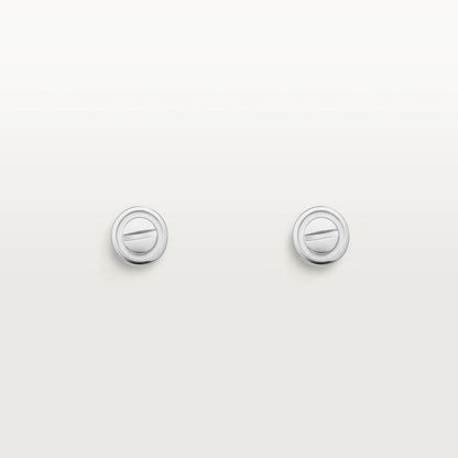 [Shinejoy]LOVE EARRINGS SILVER 10MM