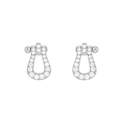 [Shinejoy]FORCE 10 FULL DIAMOND STUD EARRINGS MINI MODEL