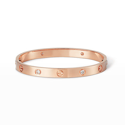 [Shinejoy]LOVE BRACELET 6.1MM 4 DIAMONDS