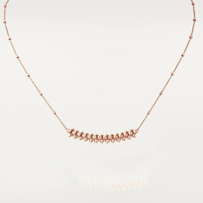 [Shinejoy]CLASH PINK GOLD NECKLACE