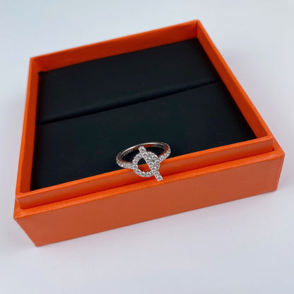 [Shinejoy]ECHAPPEE RING SILVER DIAMOND