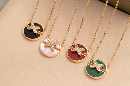 [Shinejoy]JEUX DE Shinejoy GOLD DIAMOND NECKLACE