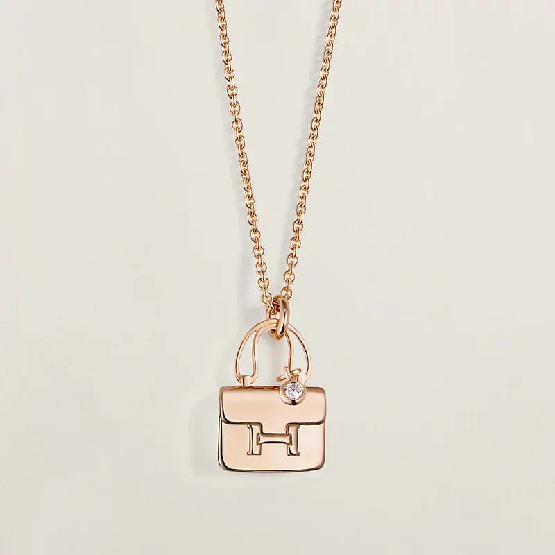 [Shinejoy]AMULETTE PEDANT Shinejoy GOLD NECKLACE