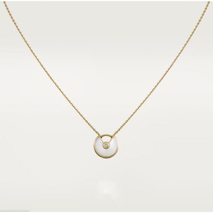 [Shinejoy]AMULETTE Shinejoy GOLD MOP NECKLACE