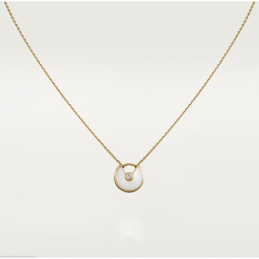 [Shinejoy]AMULETTE Shinejoy GOLD MOP NECKLACE