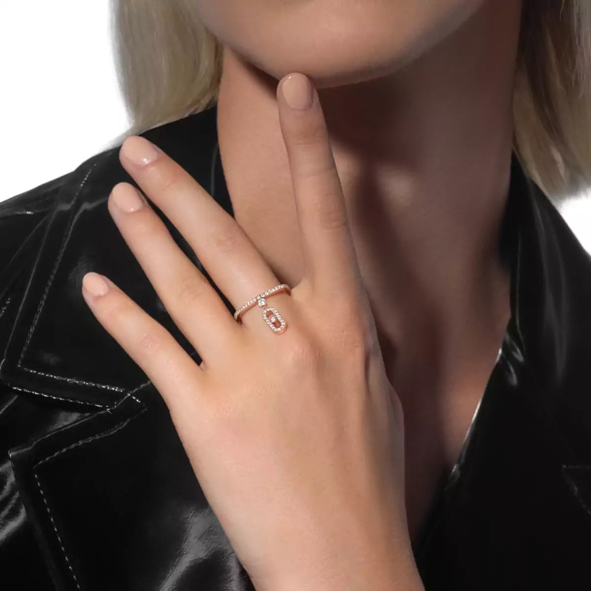 [Shinejoy]Move Uno Diamond Ring