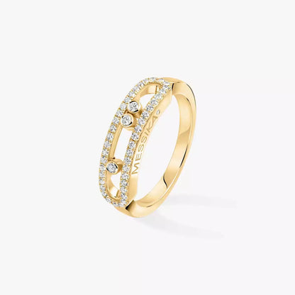 [Shinejoy] Baby Move Gold Diamond Pave_ Ring