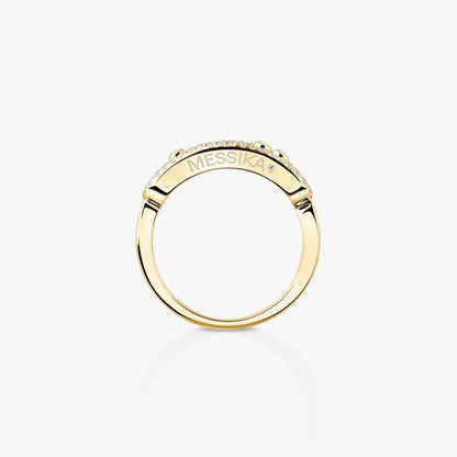 [Shinejoy] Baby Move Gold Diamond Pave_ Ring