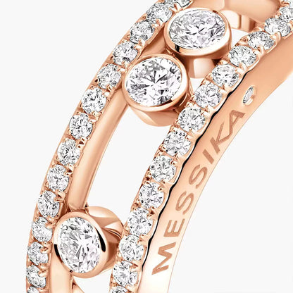 [Shinejoy] Move Gold Diamond Pave_ Ring