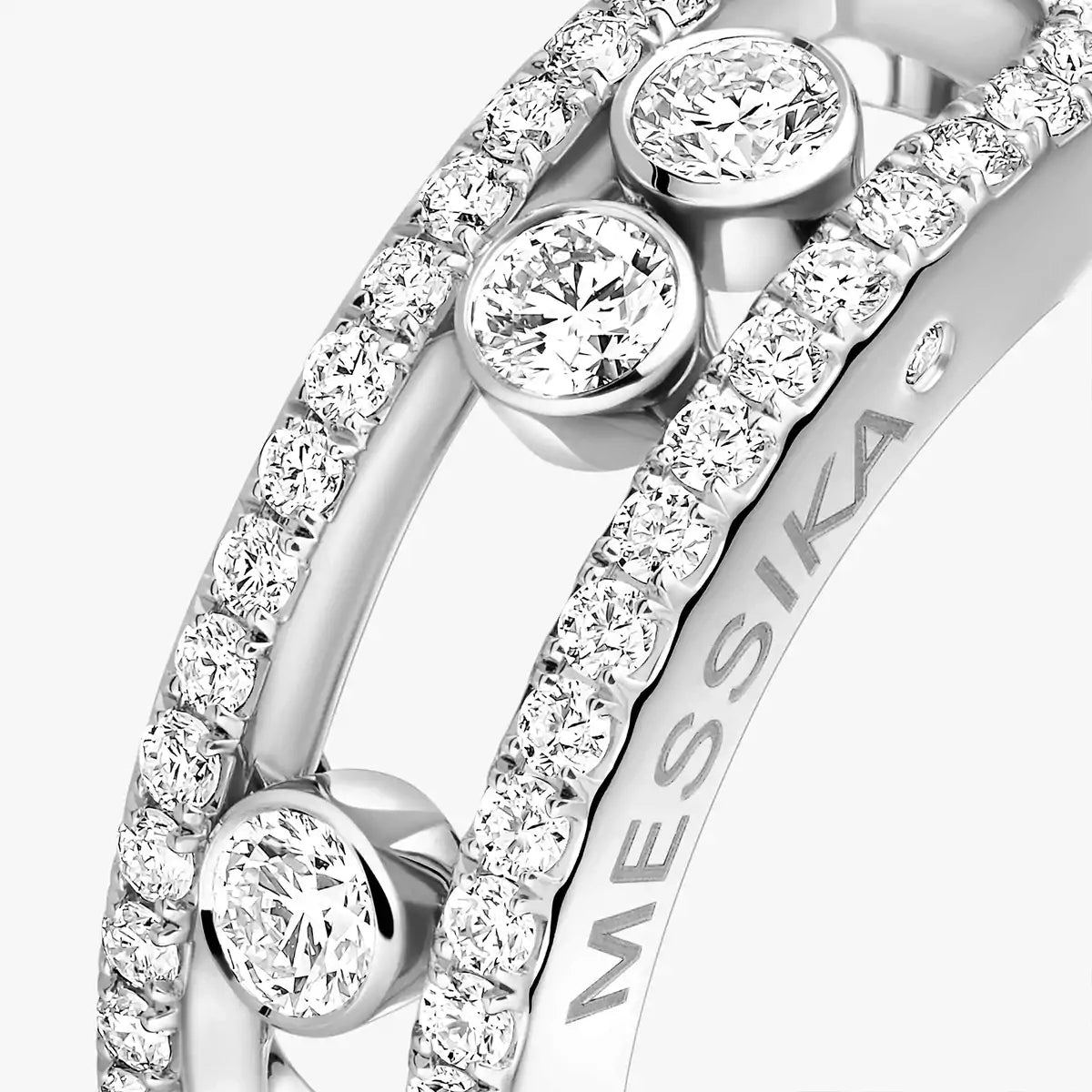 [Shinejoy] Move Gold Diamond Pave_ Ring