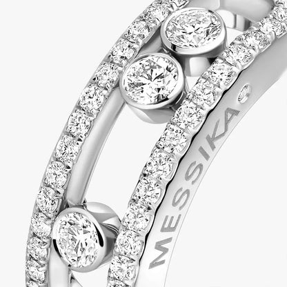 [Shinejoy] Move Gold Diamond Pave_ Ring