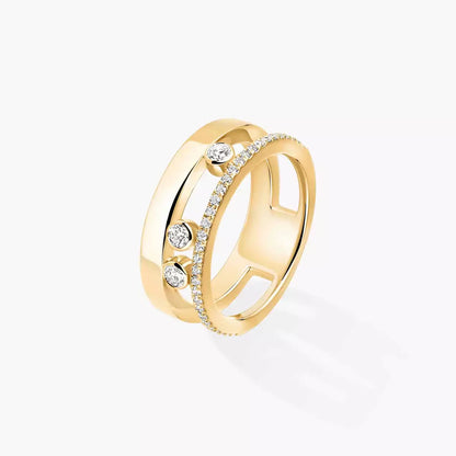 [Shinejoy]Move Romane Diamond Ring