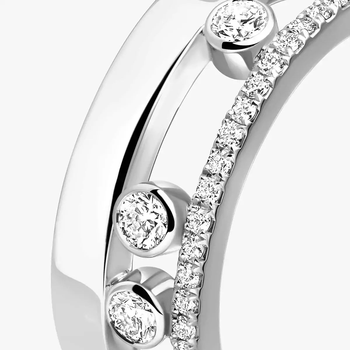 [Shinejoy]Move Romane Diamond Ring