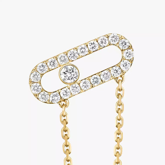 [Shinejoy]Move Uno Diamond Earrings