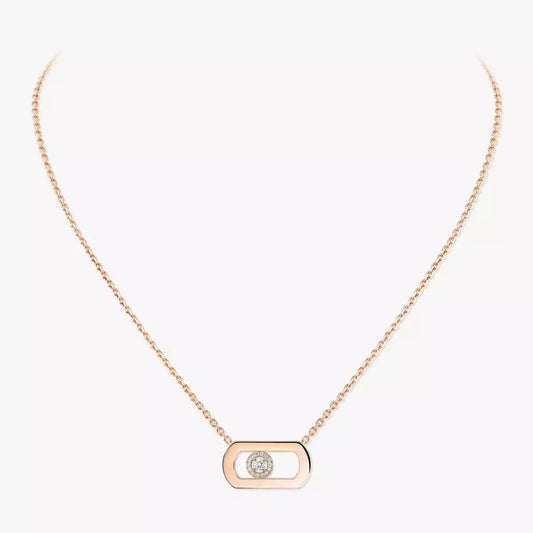 [Shinejoy]So Move Diamond Necklace in Gold