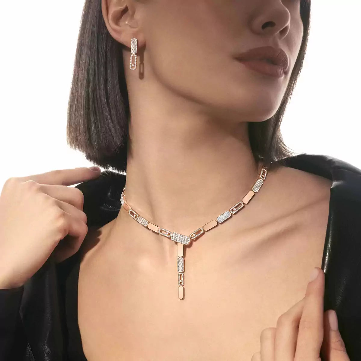 [Shinejoy]Imperial Move SM Diamond Earrings
