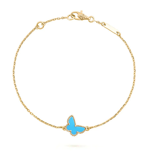 [Shinejoy]BUTTERFLY TURQUOISE BUTTERFLY BRACELET